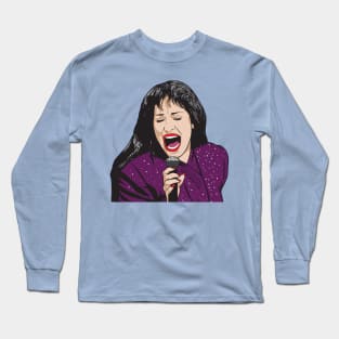 bidi bidi banda tribute to selena Long Sleeve T-Shirt